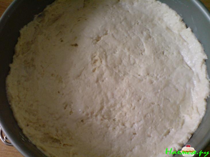 Грушевый тортик с клюквой