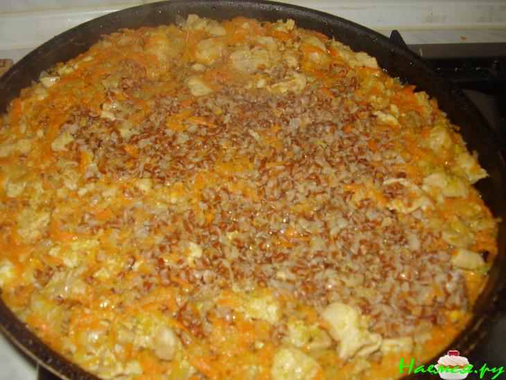 Гречневый "плов"