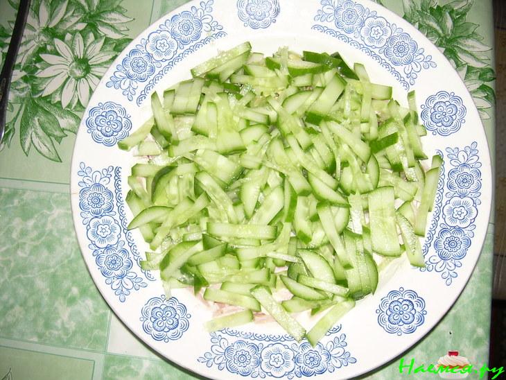 Слоёный салат "Мой любимый"