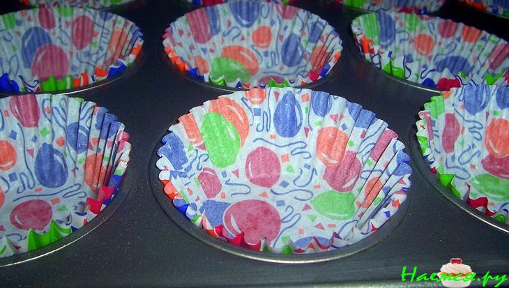 Рождественские маффины с желе