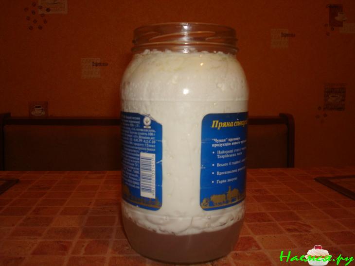 Творог из кефирного гриба