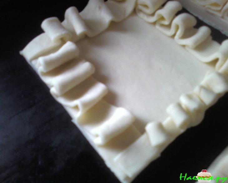 Слоёные яблочные пирожные