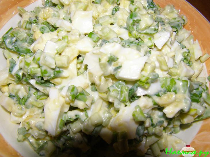 Салат из черемши "Весна" Салат из черемши "Весна"