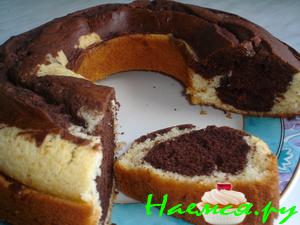 Мраморный кекс 'Очарование' Мраморный кекс 'Очарование'