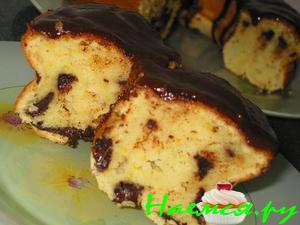 Апельсиновый кекс с шоколадной крошкой Апельсиновый кекс с шоколадной крошкой