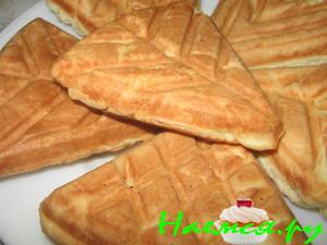 Вафли ванильные, базовый рецепт