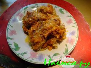 Рыбная солянка с квашеной капустой 