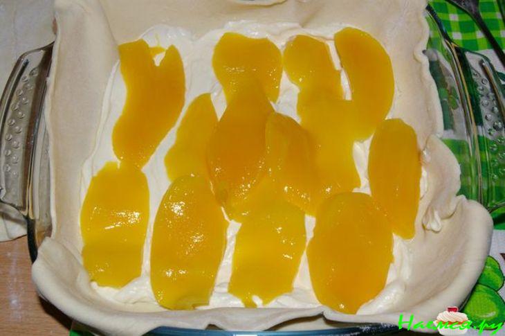 Пирог с маскарпоне 'Манго'