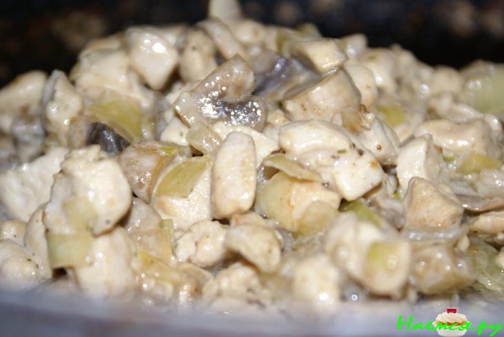 Пирог с тремя начинками. Альтернатива курнику