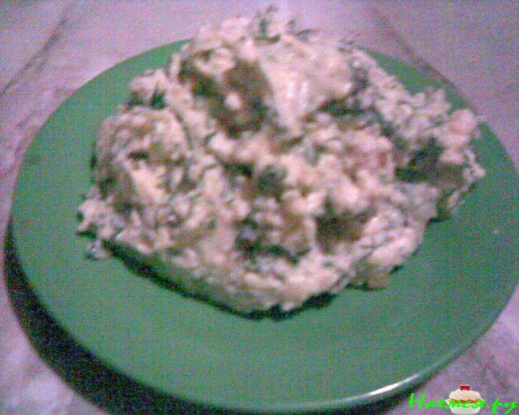 Украинская творожная начинка в любую выпечку (вертута с творогом, шкварками и зеленью)