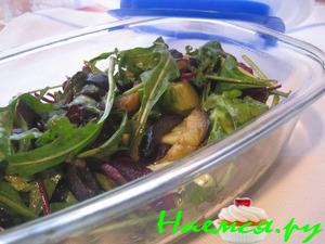 Салат "Февраль" с рукколой