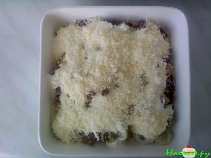 Вариант подачи пельменей/вареников