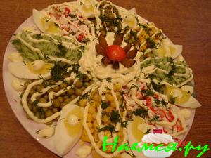 Салат "Цветок"