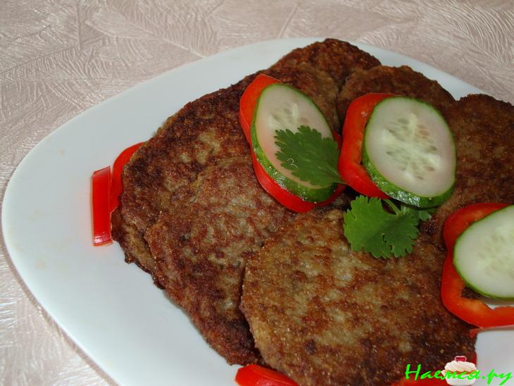Котлеты из куриных потрошков