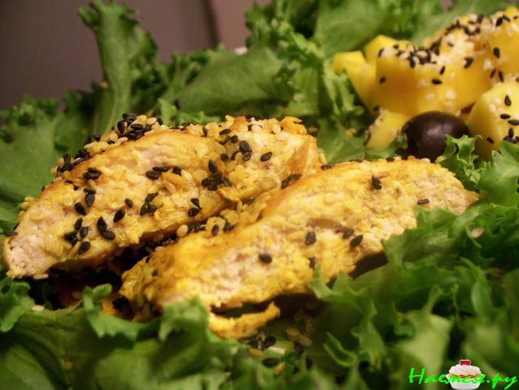 Жареные куриные грудки