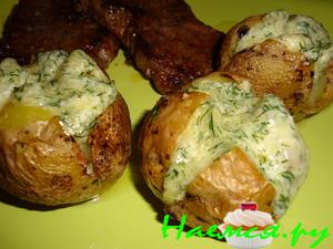 Праздничный картофель на гарнир Праздничный картофель на гарнир