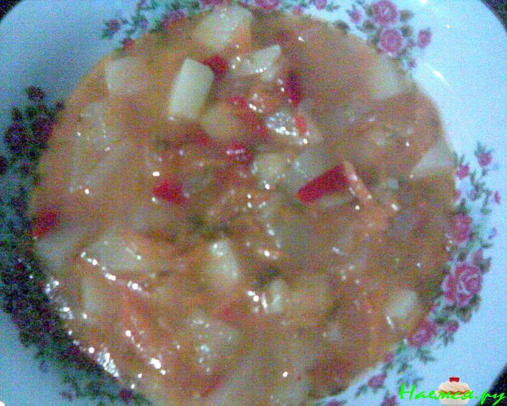 Кабачковый суп для привереды