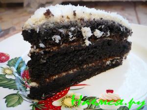 Торт черемуховый