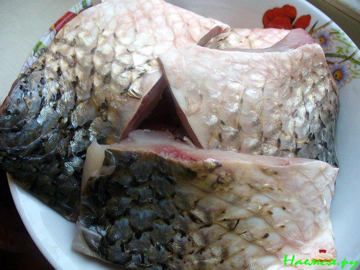 Кефаль в фольге