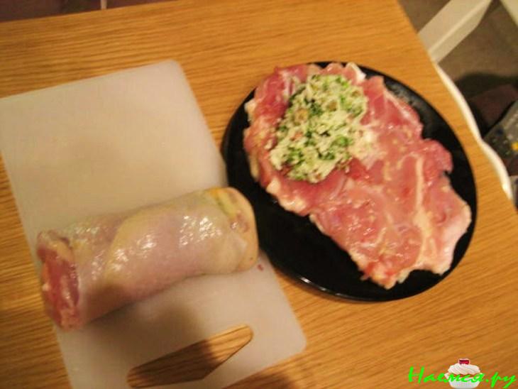 Куриный рулетик