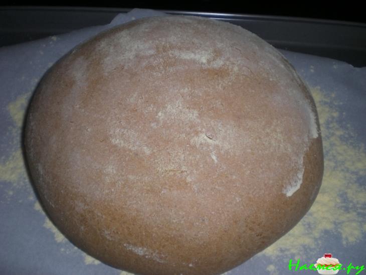 Хлеб из цельной и кукурузной муки