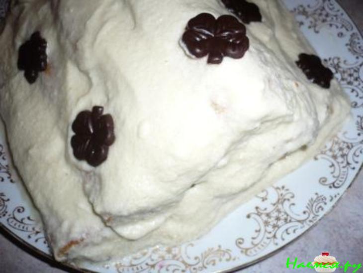 Торт "Поленница" с черносливом"