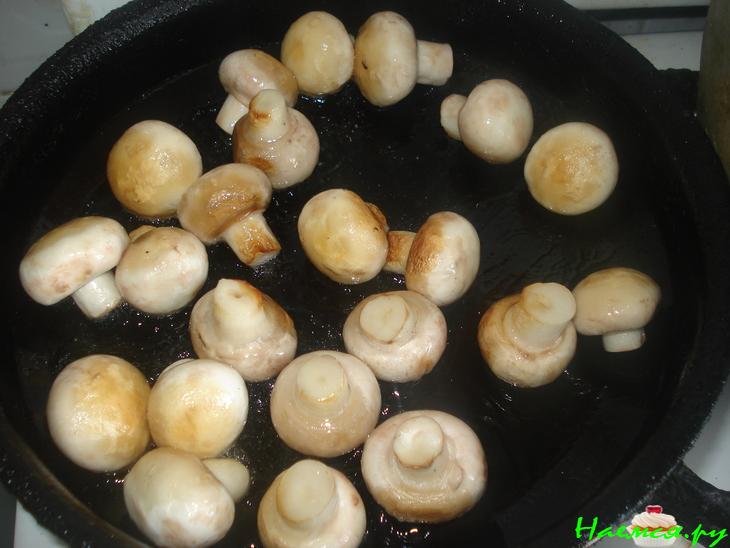 Грибы маринованные с кунжутом Грибы маринованные с кунжутом