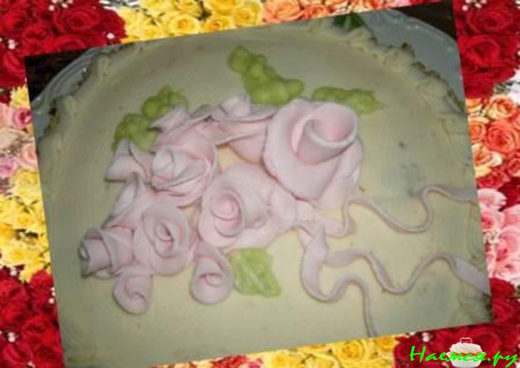 Торт "8-Марта" или ромово-бисквитная сладость Торт "8-Марта" или ромово-бисквитная сладость