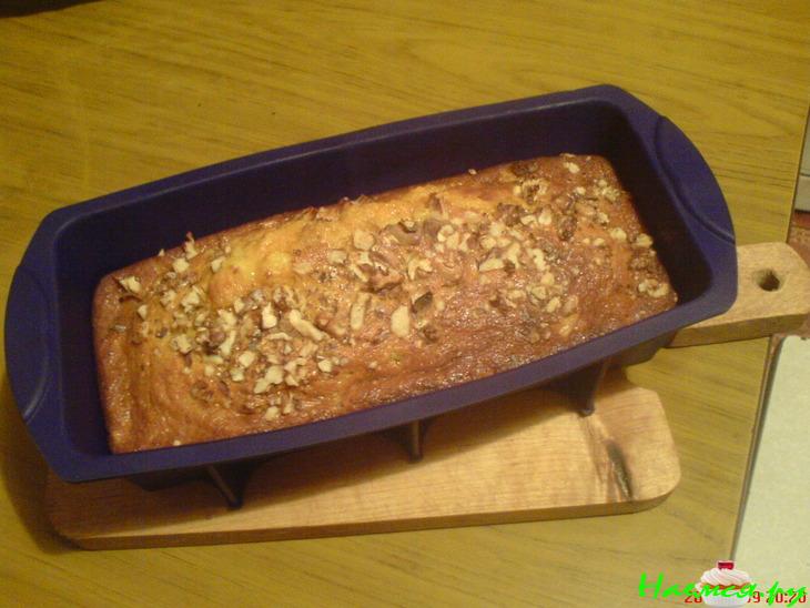 Тыквенный пирог с ананасом и изюмом