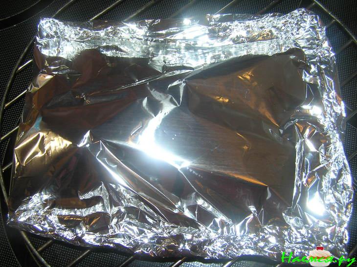 Лосось с соусом из шпината