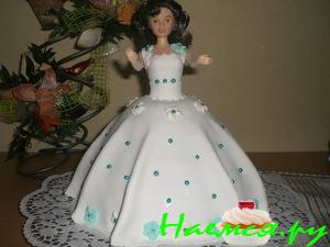 Торт "Барби Дженнифер"