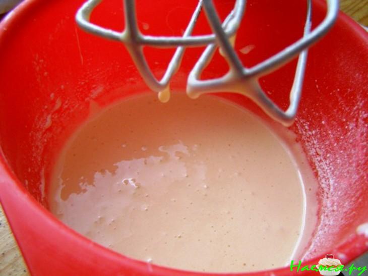 Персиково-клубничный торт