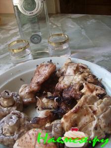 Шашлык из страуса