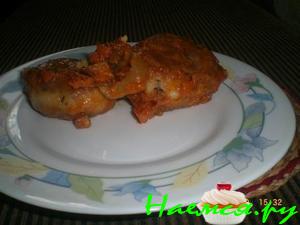 Котлеты из щуки с овощами