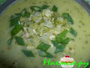 Суп с брокколи и сыром