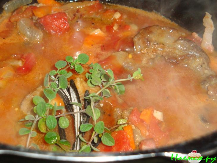 Нежная говядина в стиле Occo Bucco