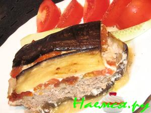 Запеканка из баклажан