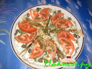 Закусочный торт-лаваш "Опенок"