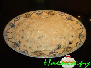 Салат с черноcливом и курицей