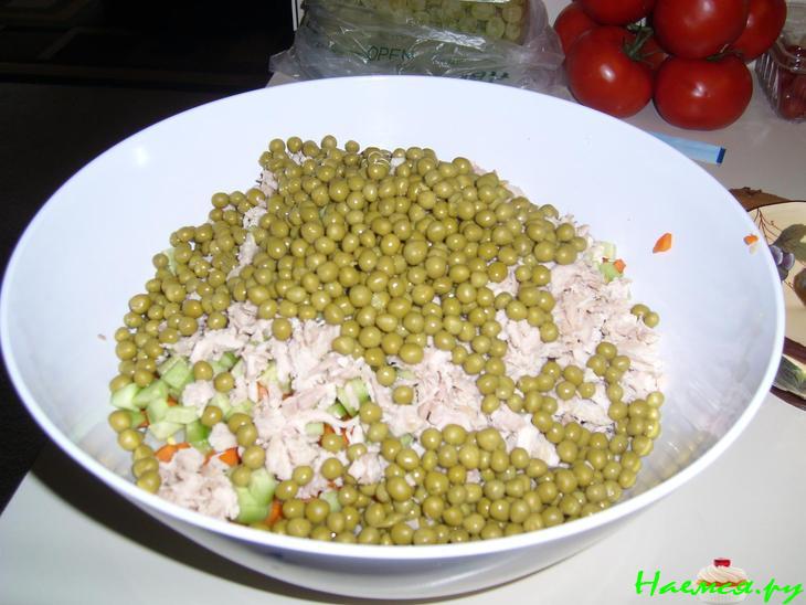 Оливье обычное домашнее