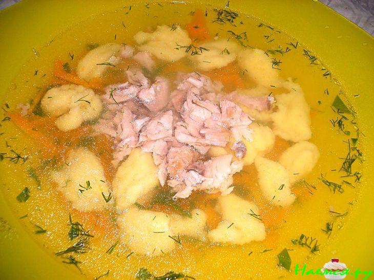 Супчик с украинскими клёцками " Кулинарное вдохновение"