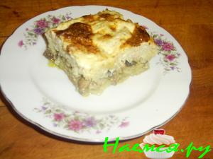 Запеканка из цветной и белокачанной капусты