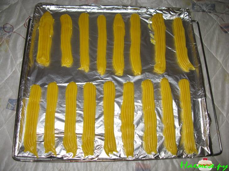 Торт 'Дамские пальчики' с заварным шоколадным кремом