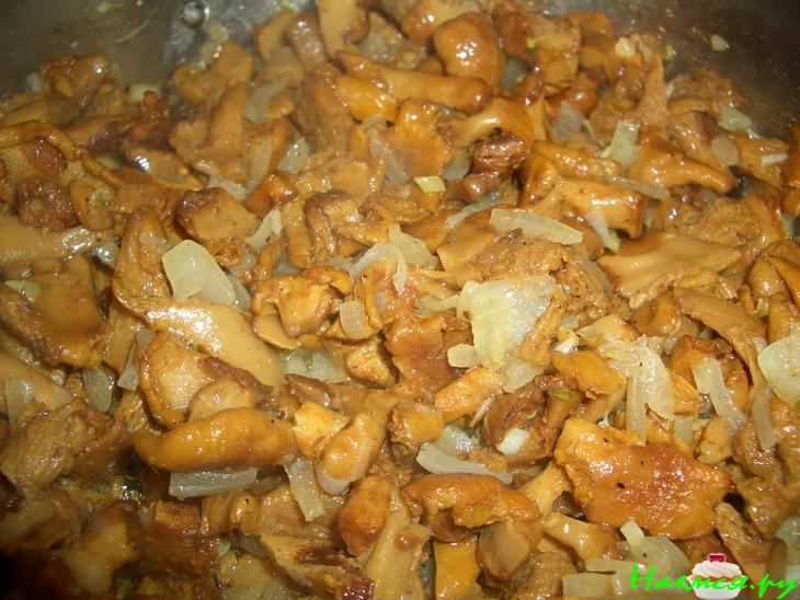 Сырный суп с грибами