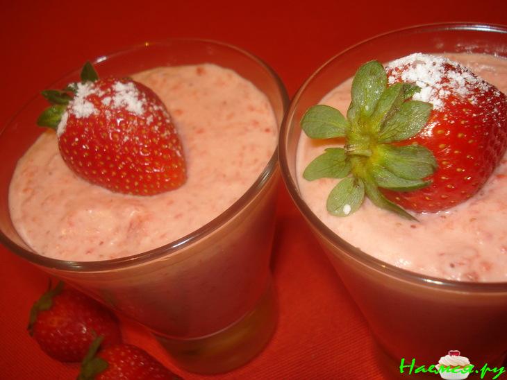 Клубничный мусс