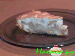 Яблочный пирог простой