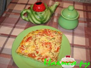 Пирог-пицца "Защитникам Родины"