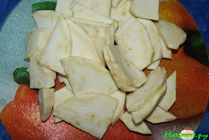 Запеканка из сельдерея