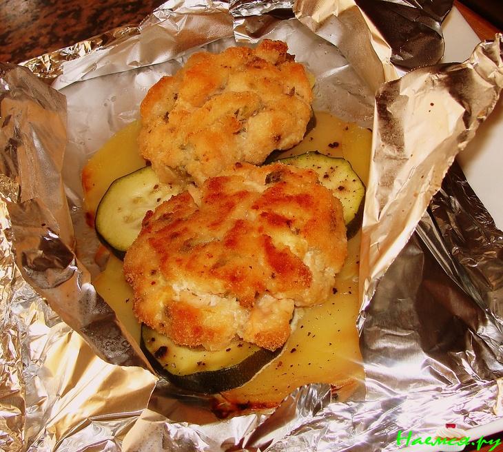 Котлеты из красной рыбы (диетические)