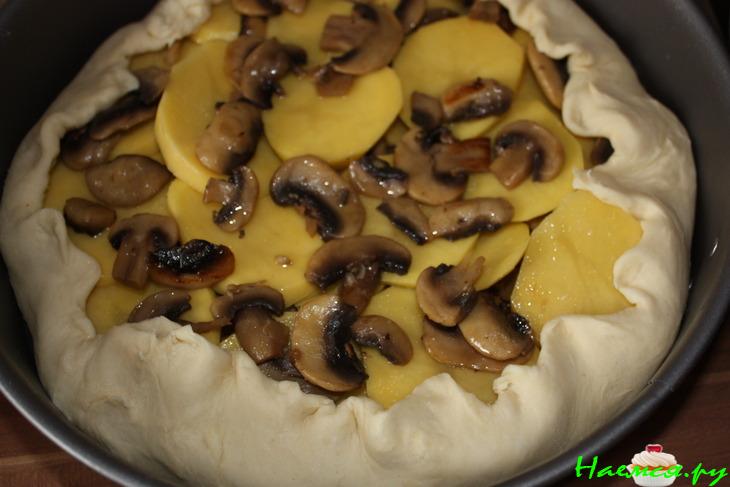 Пирог для любимого мужа на 23 Февраля